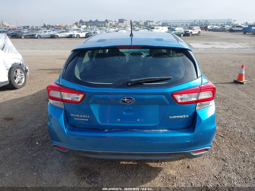 2019 SUBARU IMPREZA 2.0I - 4S3GTAA62K3744957