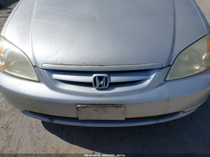 2001 Honda Civic Ex VIN: 1HGEM21981L041335 Lot: 42363736