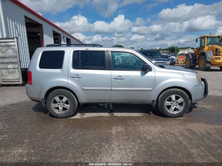 2011 Honda Pilot Ex-L VIN: 5FNYF4H62BB021874 Lot: 42363830