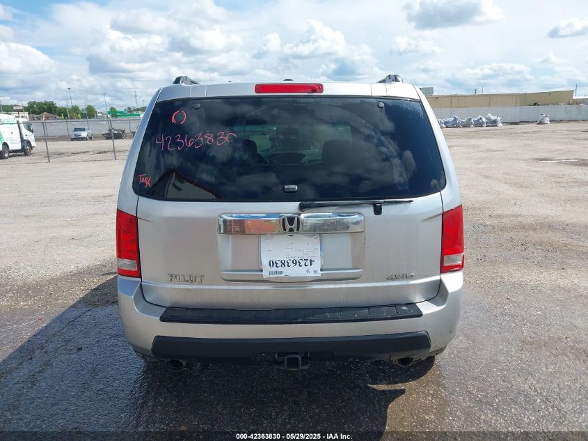 2011 Honda Pilot Ex-L VIN: 5FNYF4H62BB021874 Lot: 42363830
