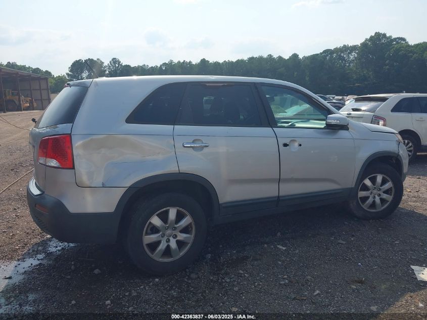 2012 Kia Sorento Lx VIN: 5XYKT3A19CG290472 Lot: 42363837