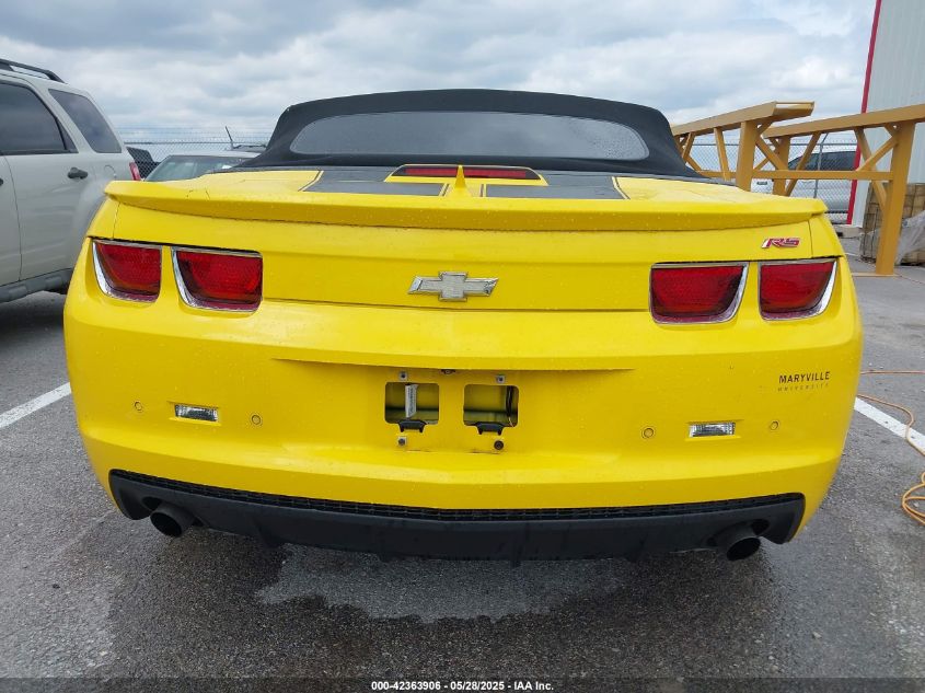 2012 Chevrolet Camaro 2Lt VIN: 2G1FC3D31C9116236 Lot: 42363906