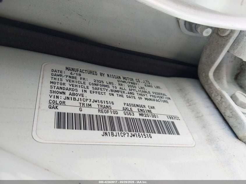 2018 NISSAN ROGUE SPORT S - JN1BJ1CP7JW161516