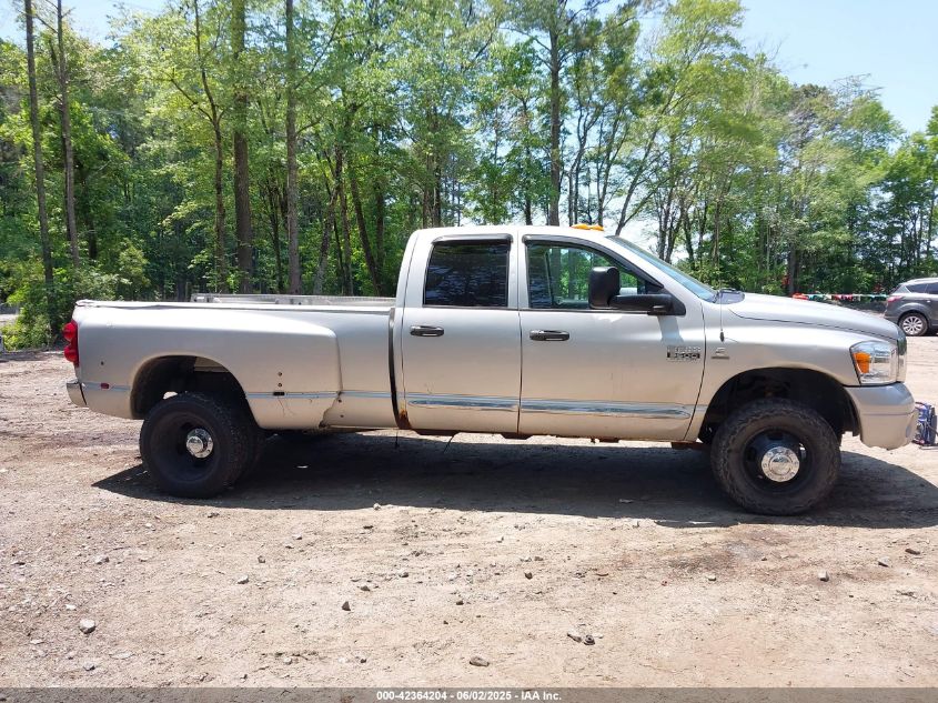2007 Dodge Ram 3500 Laramie VIN: 3D7MX48A27G787126 Lot: 42364204