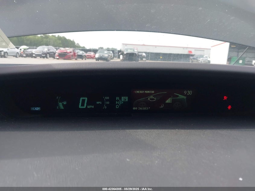 2012 TOYOTA PRIUS VIN: JTDKN3DU7C1518534