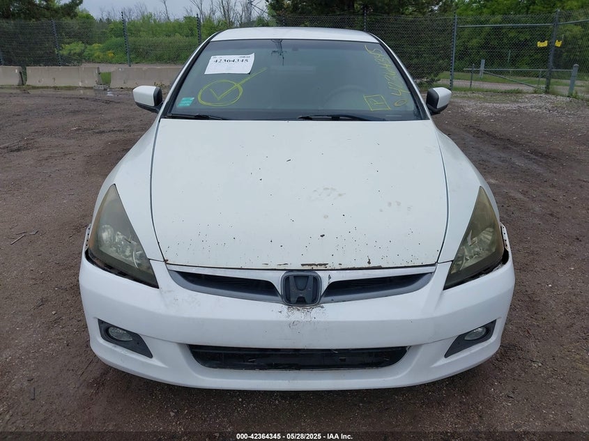2006 HONDA ACCORD VIN: 1HGCM56486A041358