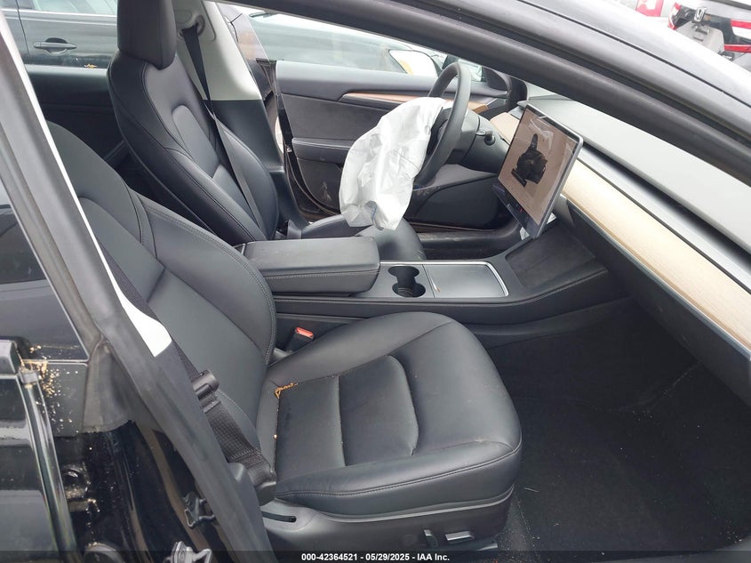VIN 5YJ3E1EB7NF165647 2022 TESLA MODEL 3