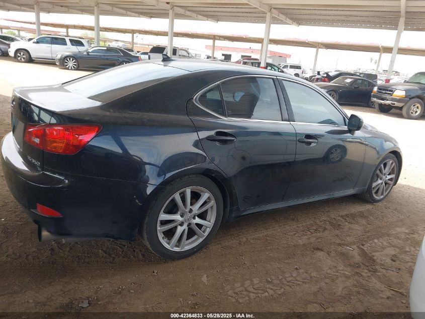 2007 Lexus Is 350 VIN: JTHBE262575013966 Lot: 42364833