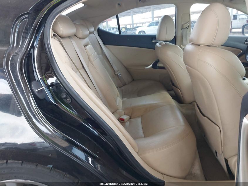 2007 Lexus Is 350 VIN: JTHBE262575013966 Lot: 42364833