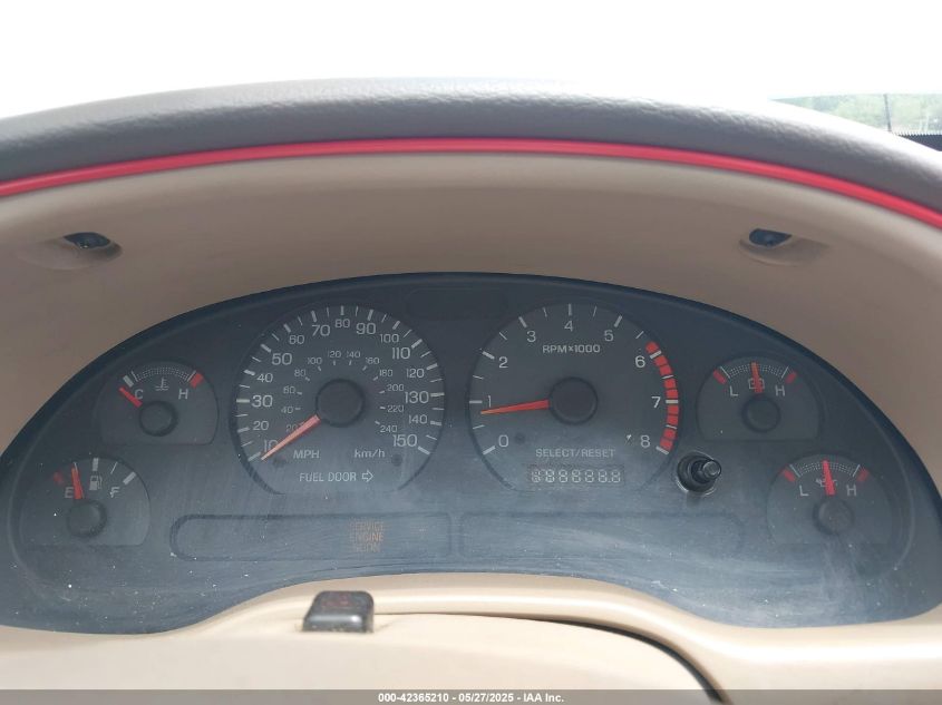 2001 Ford Mustang Gt VIN: 1FAFP42X01F121624 Lot: 42365210