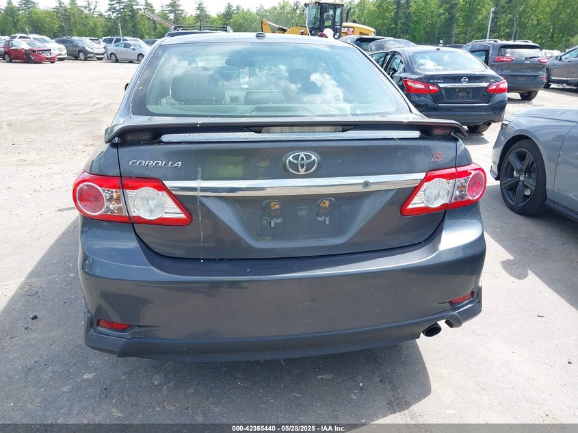 2011 TOYOTA COROLLA VIN: 2T1BU4EE5BC582243