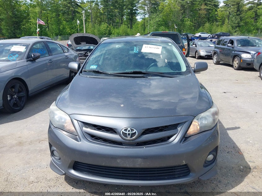 2011 TOYOTA COROLLA VIN: 2T1BU4EE5BC582243