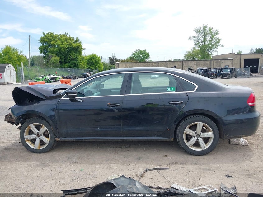 2013 VOLKSWAGEN PASSAT 2.5L SE - 1VWBP7A36DC012788