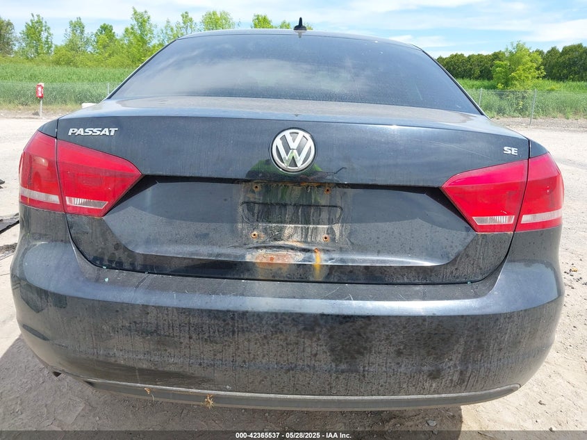 2013 VOLKSWAGEN PASSAT 2.5L SE - 1VWBP7A36DC012788