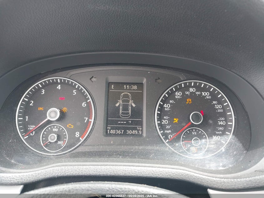 2013 VOLKSWAGEN PASSAT 2.5L SE - 1VWBP7A36DC012788