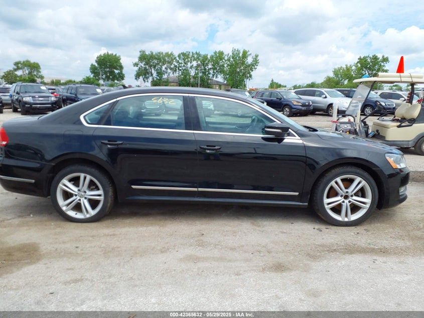2013 VOLKSWAGEN PASSAT VIN: 1VWBN7A35DC104500