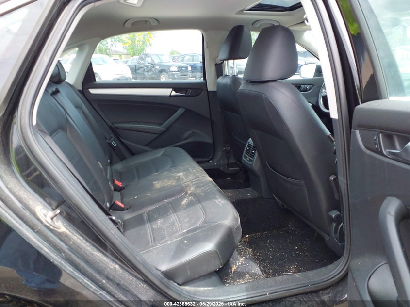 2013 VOLKSWAGEN PASSAT VIN: 1VWBN7A35DC104500