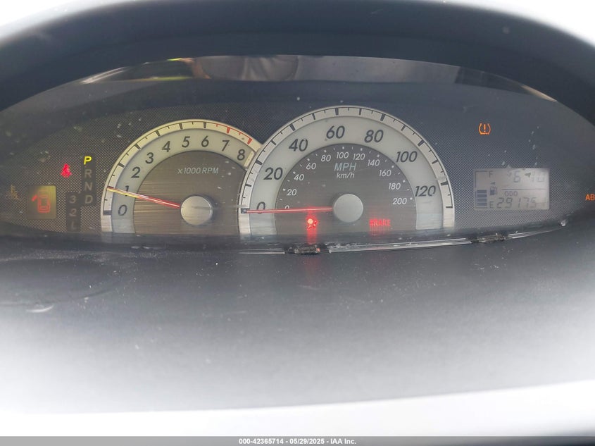 2008 TOYOTA YARIS VIN: JTDBT923081258584