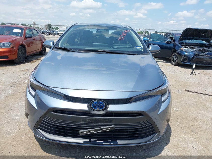 VIN JTDBCMFE9S3080264 2025 TOYOTA COROLLA HYBRID LE