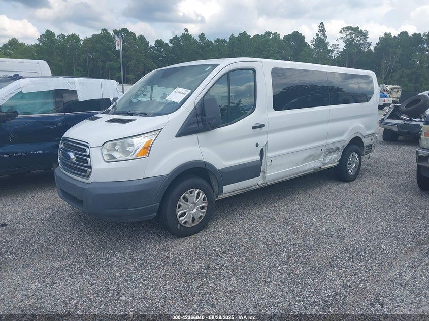 Vin: 1fbzx2ym5gka53592, lot: 42858337, ford transit-350 xlt 20162