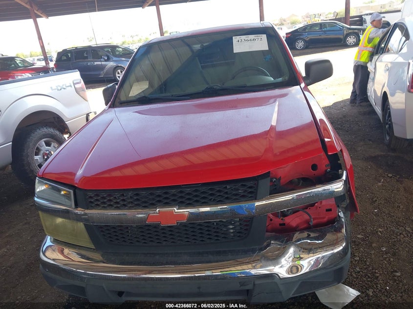 2006 CHEVROLET COLORADO VIN: 1GCCS148868239870