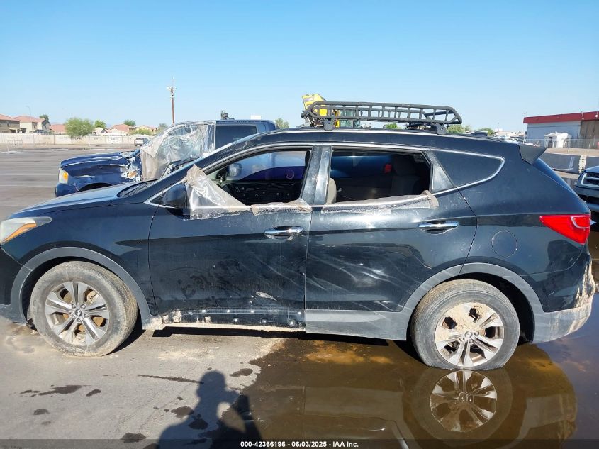 2014 Hyundai Santa Fe Sport 2.4L VIN: 5XYZU3LB0EG220105 Lot: 42366196