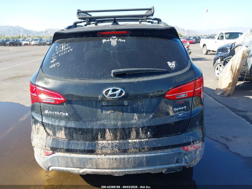 2014 Hyundai Santa Fe Sport 2.4L VIN: 5XYZU3LB0EG220105 Lot: 42366196