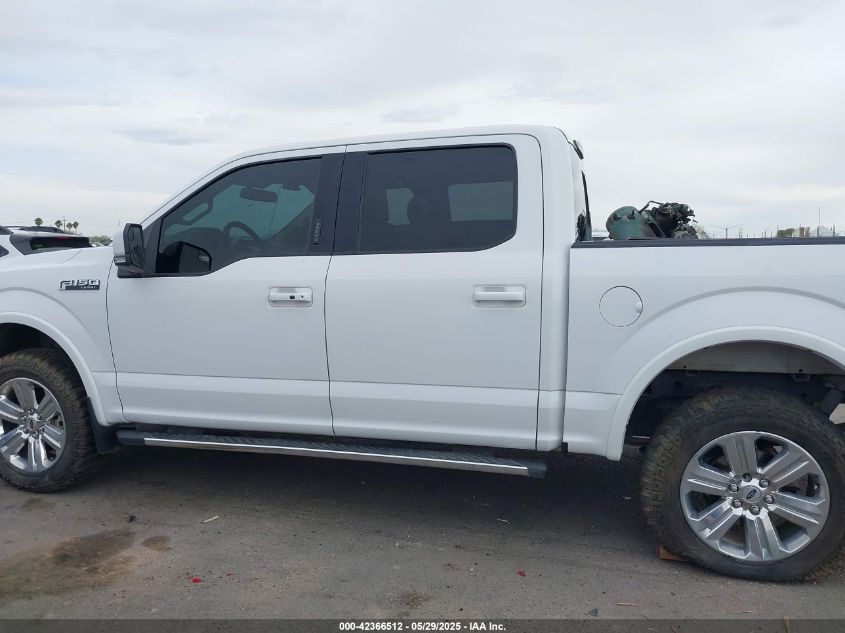 2018 Ford F-150 Lariat VIN: 1FTEW1EG0JKE23179 Lot: 42366512
