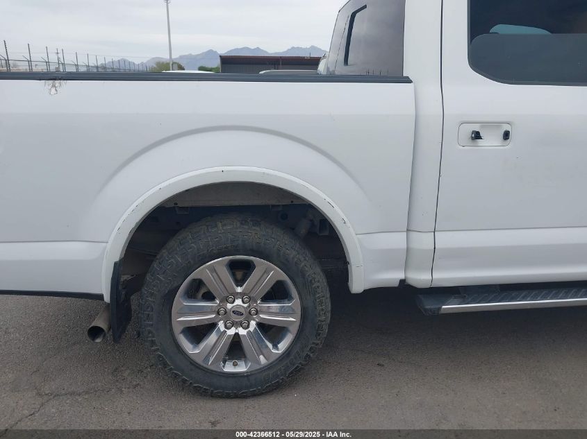 2018 Ford F-150 Lariat VIN: 1FTEW1EG0JKE23179 Lot: 42366512