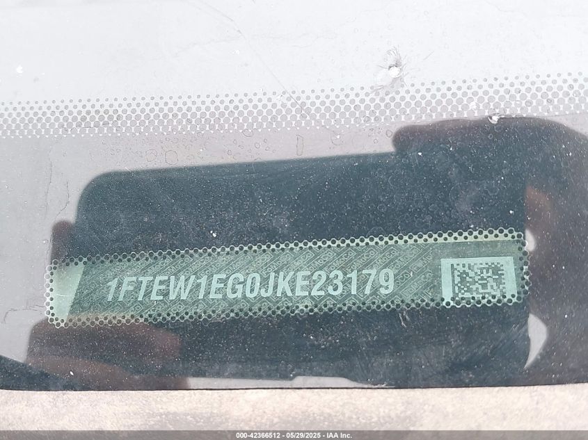 2018 Ford F-150 Lariat VIN: 1FTEW1EG0JKE23179 Lot: 42366512