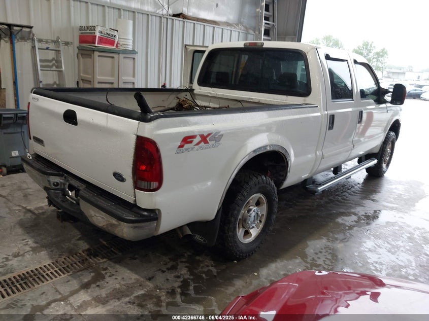 2006 FORD F-250 VIN: 1FTSW21566ED74556