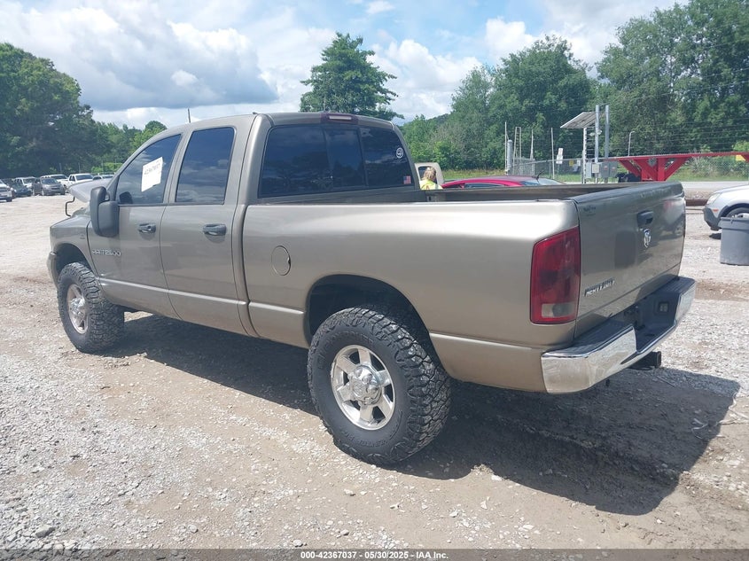 2006 DODGE RAM 2500 VIN: 1D7KS28C16J172236