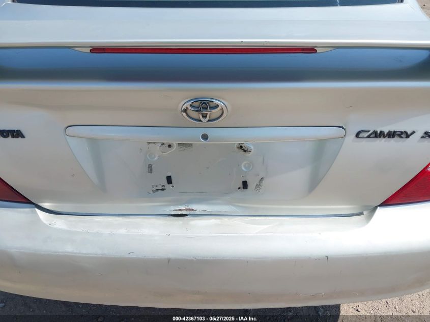 2003 Toyota Camry Se VIN: JTDBE32K930194915 Lot: 42367103