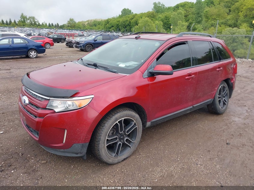 2013 FORD EDGE SEL - 2FMDK3JC3DBB16363