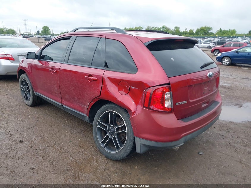 2013 FORD EDGE SEL - 2FMDK3JC3DBB16363
