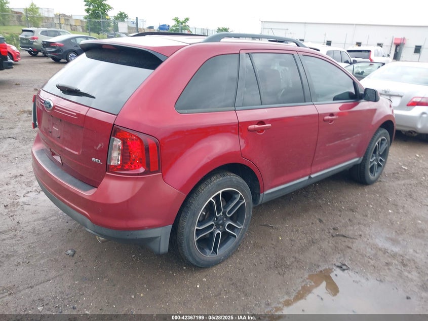 2013 FORD EDGE SEL - 2FMDK3JC3DBB16363