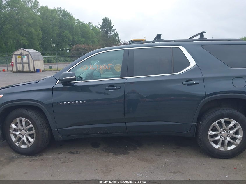 2021 CHEVROLET TRAVERSE AWD LT LEATHER - 1GNEVHKW1MJ129878