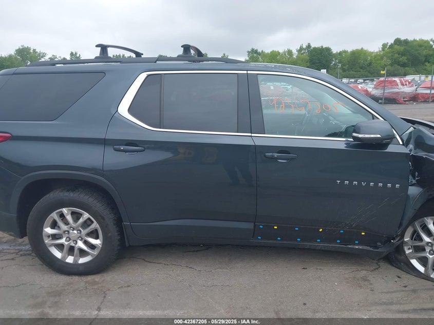 2021 CHEVROLET TRAVERSE AWD LT LEATHER - 1GNEVHKW1MJ129878