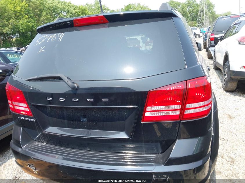 2018 Dodge Journey Se VIN: 3C4PDCAB4JT524891 Lot: 42367256