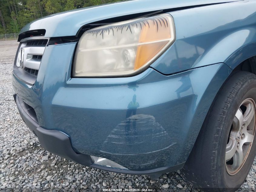 2007 Honda Pilot Ex-L VIN: 5FNYF28507B000752 Lot: 42367409