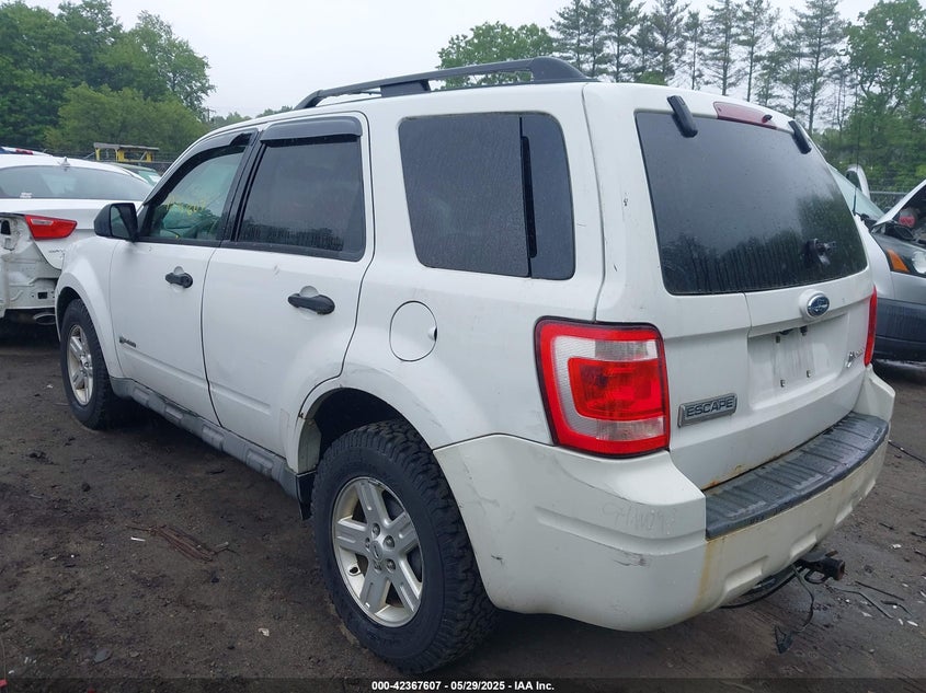 2009 FORD ESCAPE HYBRID VIN: 1FMCU59369KC21384