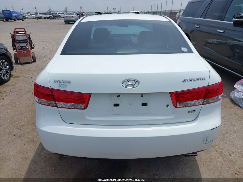 2007 Hyundai Sonata Limited/Se V6 VIN: 5NPEU46F27H183623 Lot: 42367619