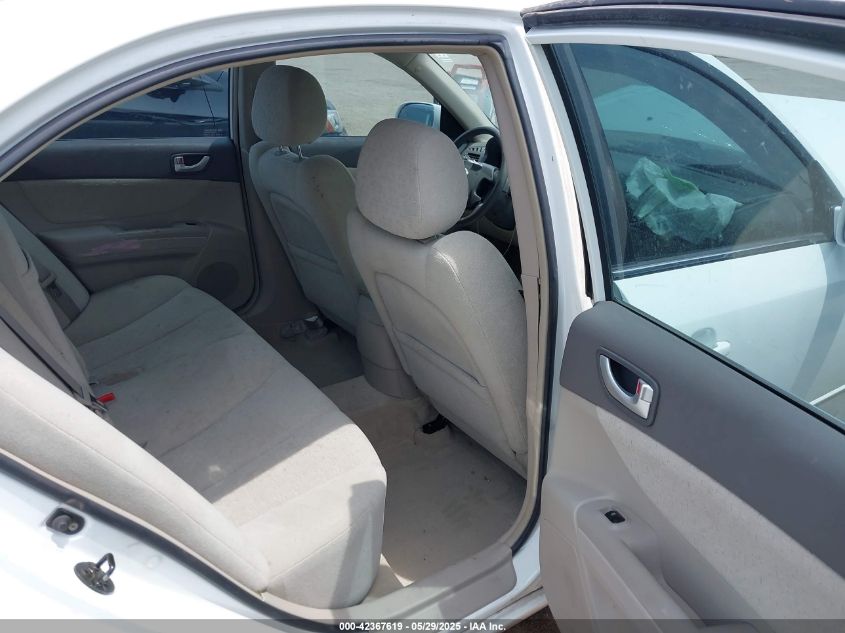 2007 Hyundai Sonata Limited/Se V6 VIN: 5NPEU46F27H183623 Lot: 42367619