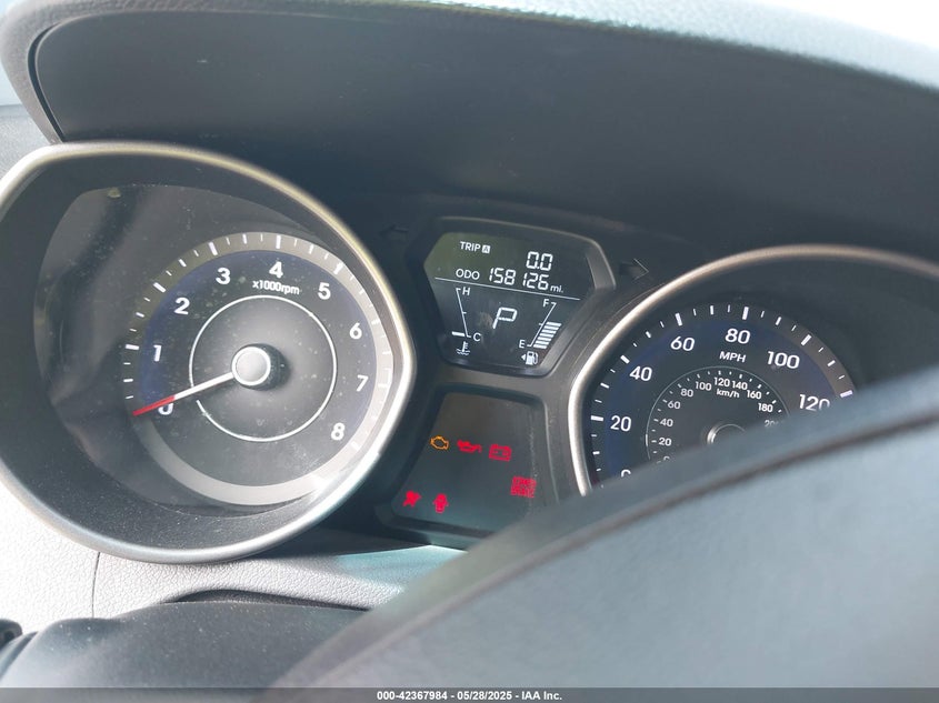 2013 HYUNDAI ELANTRA VIN: 5NPDH4AEXDH232965