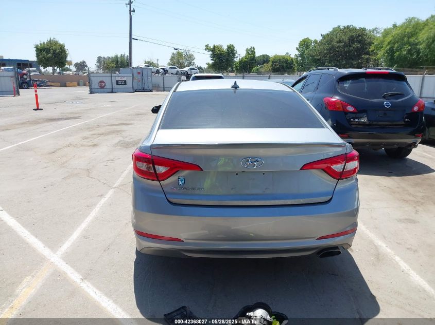 2016 Hyundai Sonata Se VIN: 5NPE24AF5GH377009 Lot: 42368027