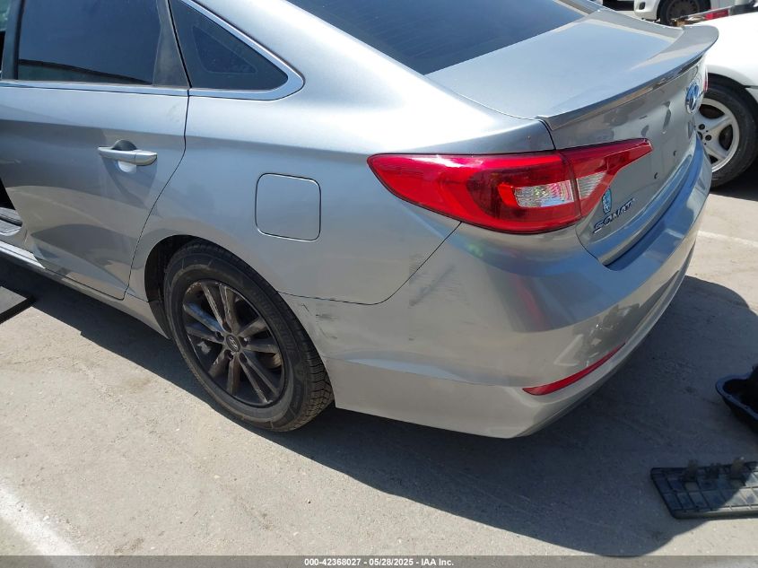 2016 Hyundai Sonata Se VIN: 5NPE24AF5GH377009 Lot: 42368027