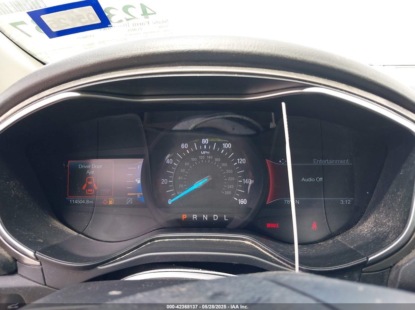 2020 FORD FUSION VIN: 3FA6P0HDXLR169191