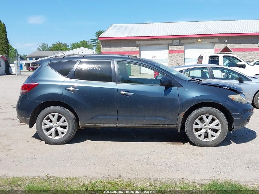 2013 Nissan Murano Sv VIN: JN8AZ1MW7DW301564 Lot: 43443426