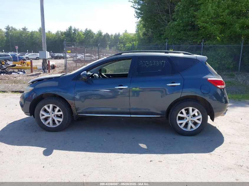 2013 Nissan Murano Sv VIN: JN8AZ1MW7DW301564 Lot: 43443426