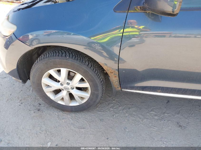 2013 Nissan Murano Sv VIN: JN8AZ1MW7DW301564 Lot: 43443426